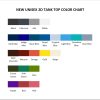 tank top color chart - King Krule Store